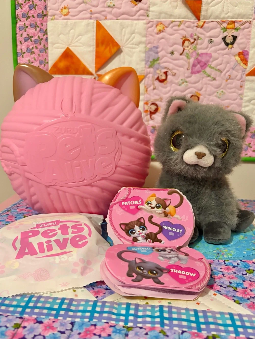 Pets Alive “Shadow” ~ Smitten Kitten Cat Toy Series 2